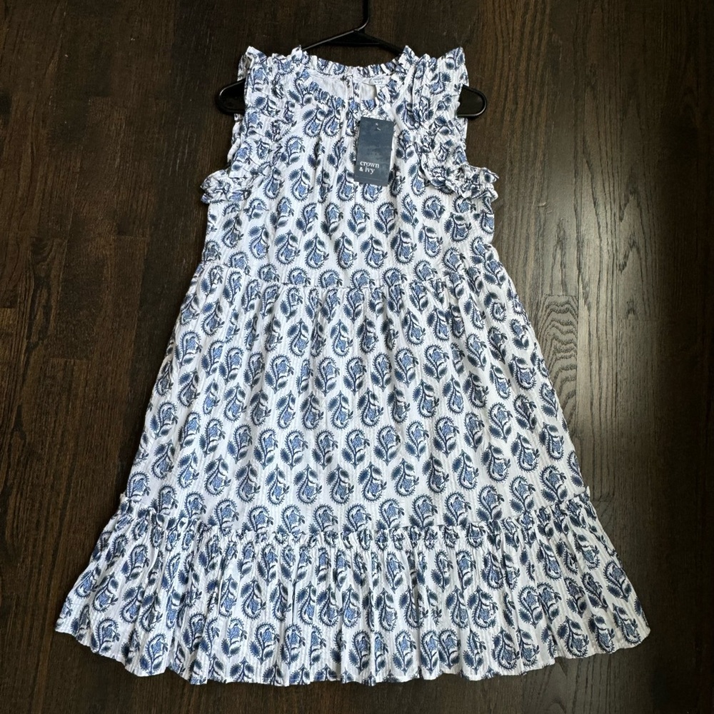 NWT Crown & Ivy Ruffle Dress